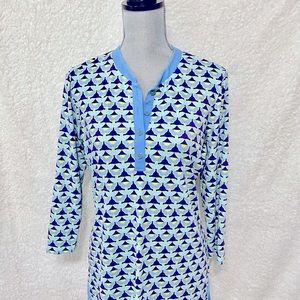 Great Condition Tunic Top ,,, beautiful colors!
